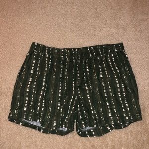 Old Navy green shorts